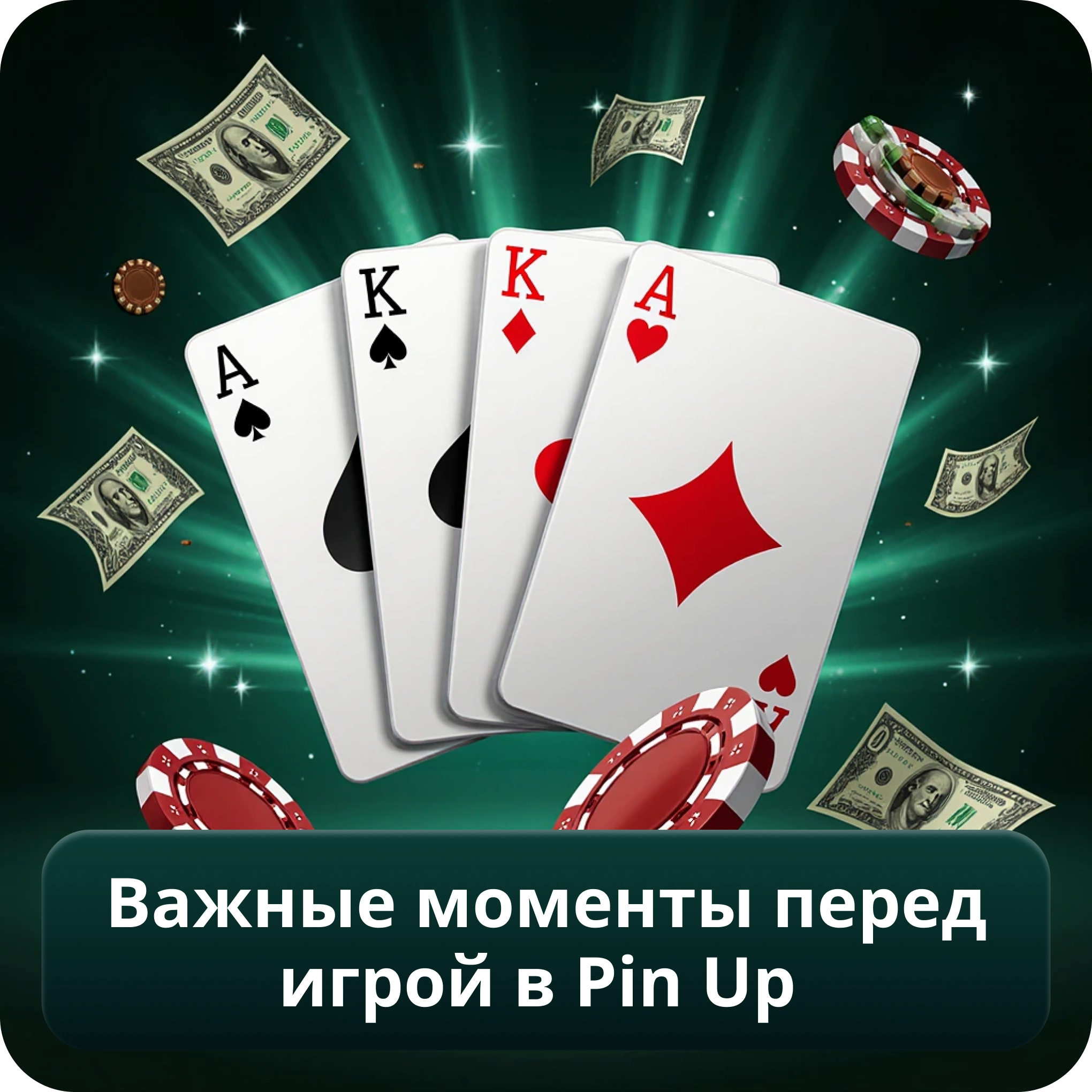 Важные моменты перед игрой в Pin Up